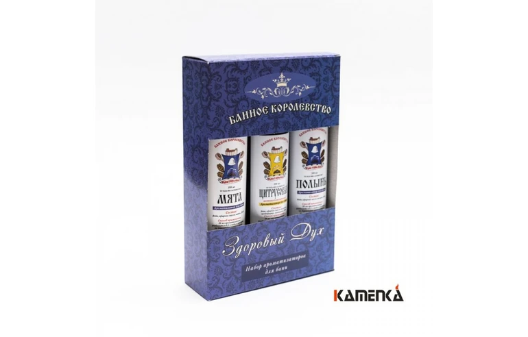 Набор ароматизаторов Здоровый дух 3шт. 300мл (полынь, цитрусовый, мята)