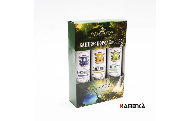 Набор ароматизаторов Сила леса 3шт. 300мл (пихта, эвкалипт, можжевельник)