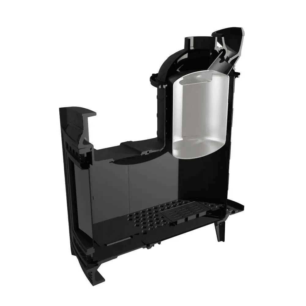 Печь банная "Атмосфера L" комбинированная сетка-ламель "Окаменевшее дерево" наборный - 1min