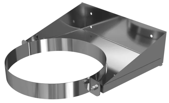 Ferrum кронштейн раздвижной №1 (430/1,0мм) Ф200 - 0min