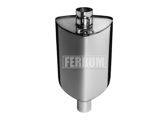 Бак Ferrum Комфорт треугольный на трубе 55л - 0min