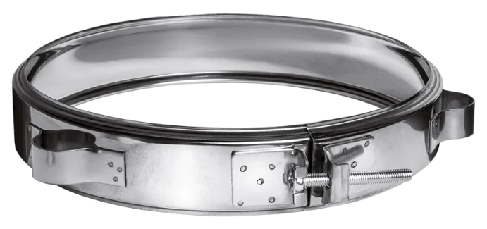 Ferrum хомут обжимной под растяжку (430/0,5мм) Ф350 - 0min