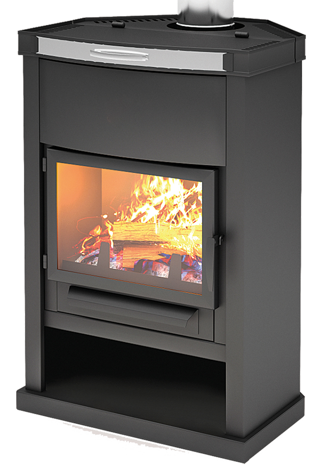 Камин Теплодар ОВ-140 (угловой) - 0min