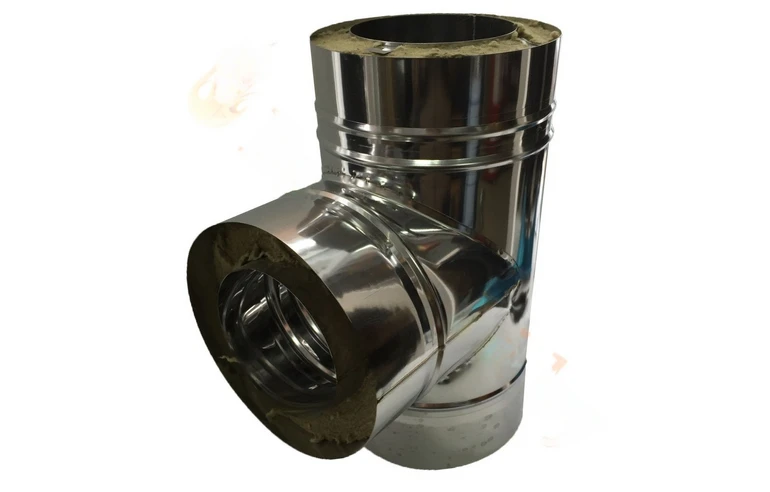 Сэндвич-тройник 90&deg; Феролайф (430/1мм) ф115 х 215