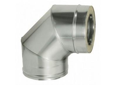 Сэндвич-отвод  90° Феролайф (430/1мм) ф160 х 260 - 0min