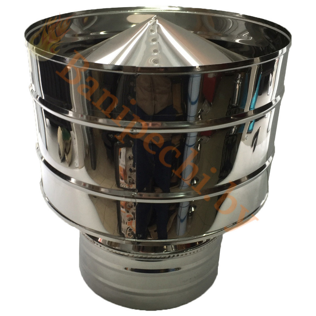 Зонт-оголовок с дефлектором Феролайф ф150 х 250 - 0min