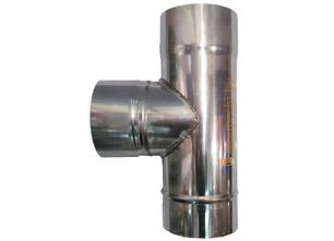 Тройник одностенный 90° Феролайф (430/0,5мм) ф180