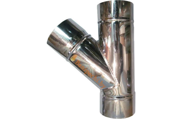 Тройник одностенный 45&deg; Феролайф (430/0,5мм) ф180