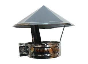 Зонт с обжимным хомутом Феролайф ф80 (304)