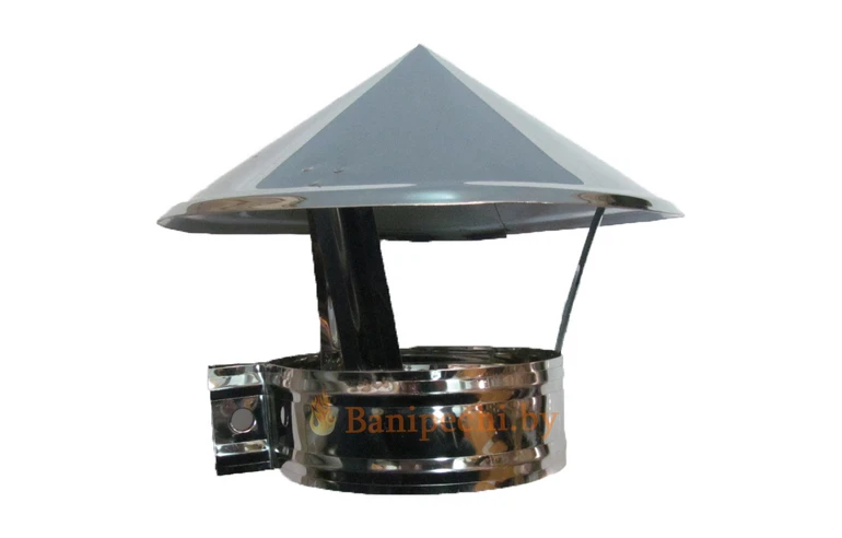 Зонт с обжимным хомутом Феролайф ф180 (304)