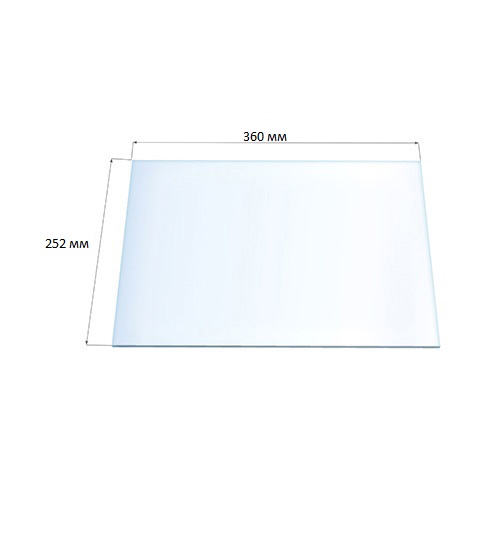 Стекло огнеупорное Robax Рубцовск Камелек ДКУ-9С (0,360х0,252) - 1min