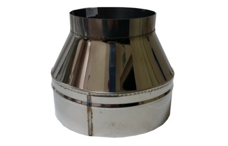 Окончание сэндвича Феролайф (304/0,5мм) ф250 х 350