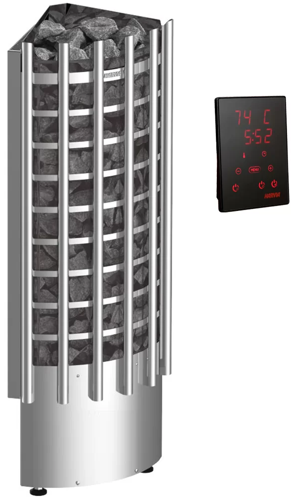 Печь для бани Harvia Glow Corner TRC70XЕ - 0min