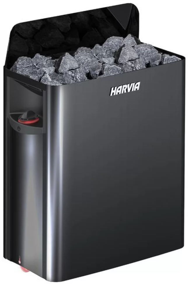 Печь для бани Harvia The Wall SW45 Black Steel - 0min