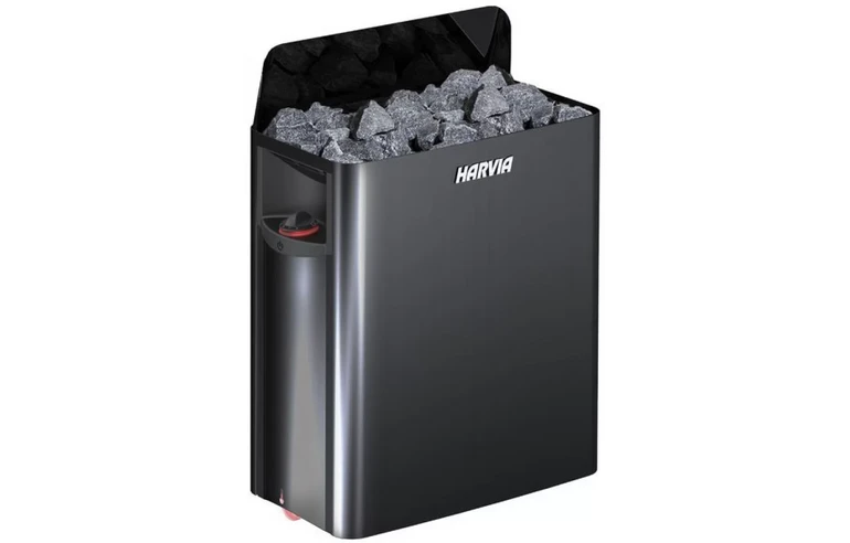 Печь для бани Harvia The Wall SW90 Black Steel