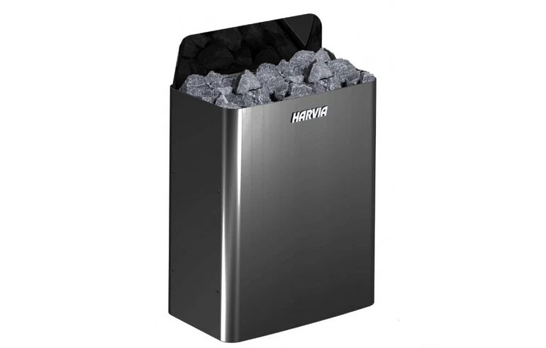 Печь для бани Harvia The Wall SW90E Black Steel