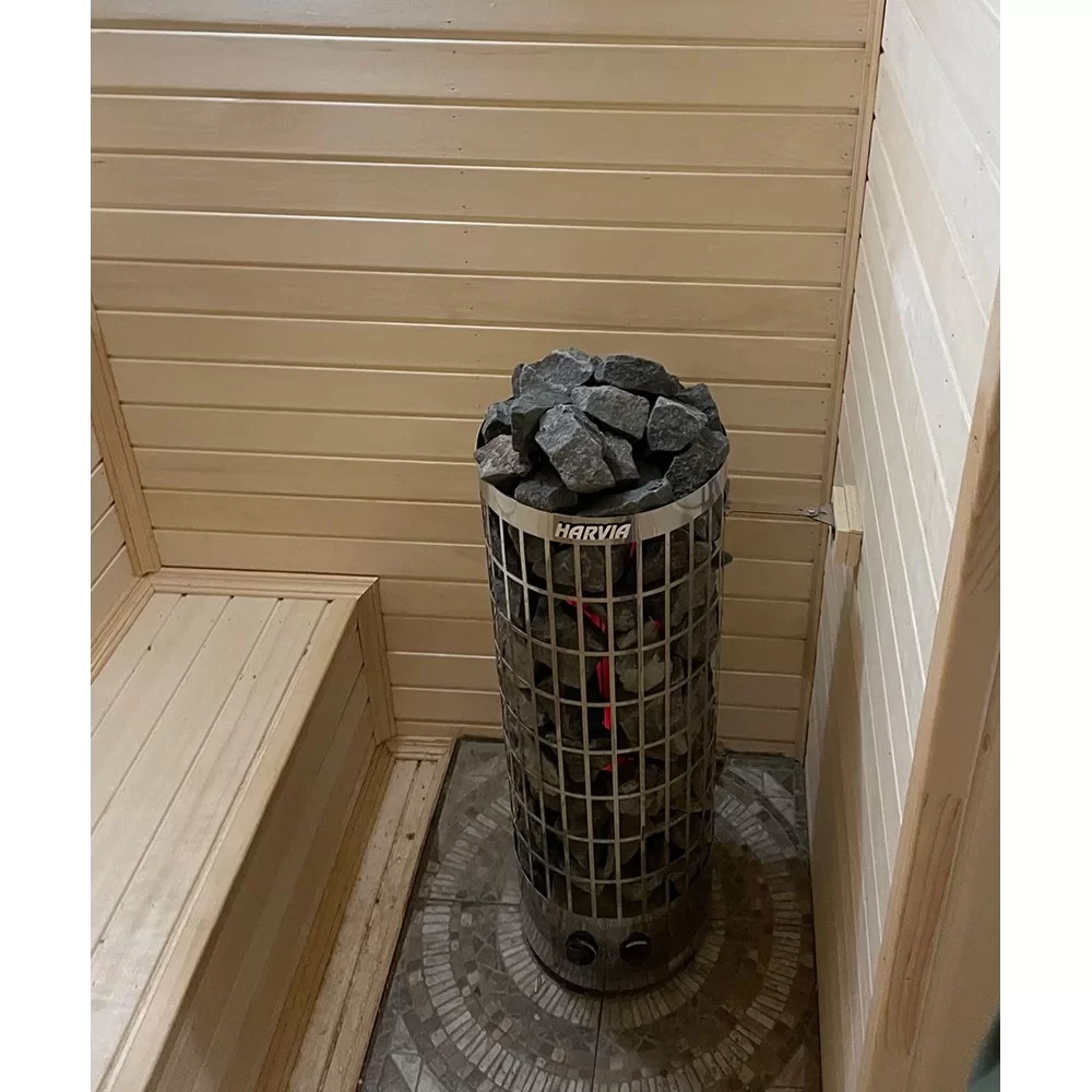 Печь для бани Harvia Cilindro PC90XW WiFi steel - 4min