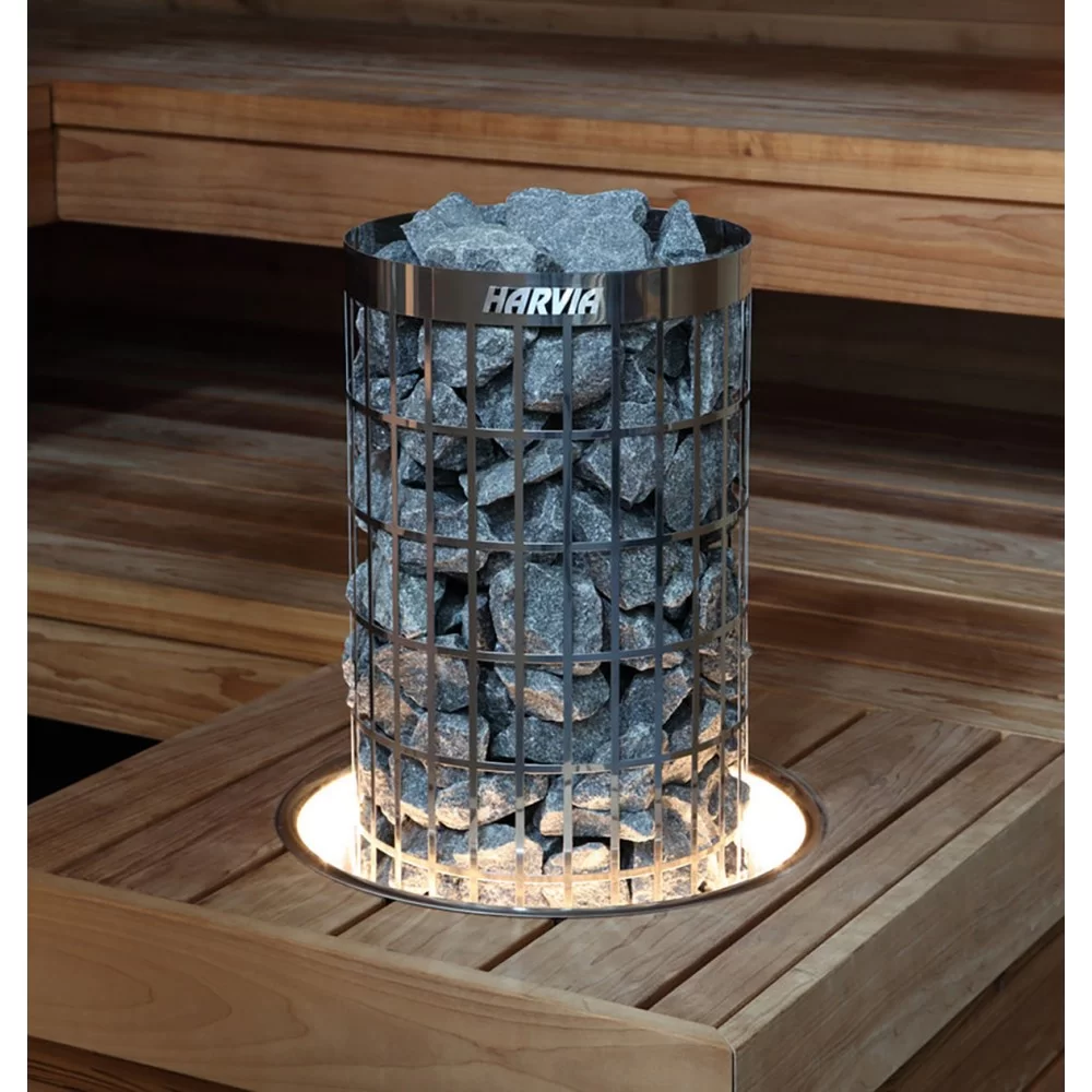 Печь для бани Harvia Cilindro PC90XW WiFi steel - 6min