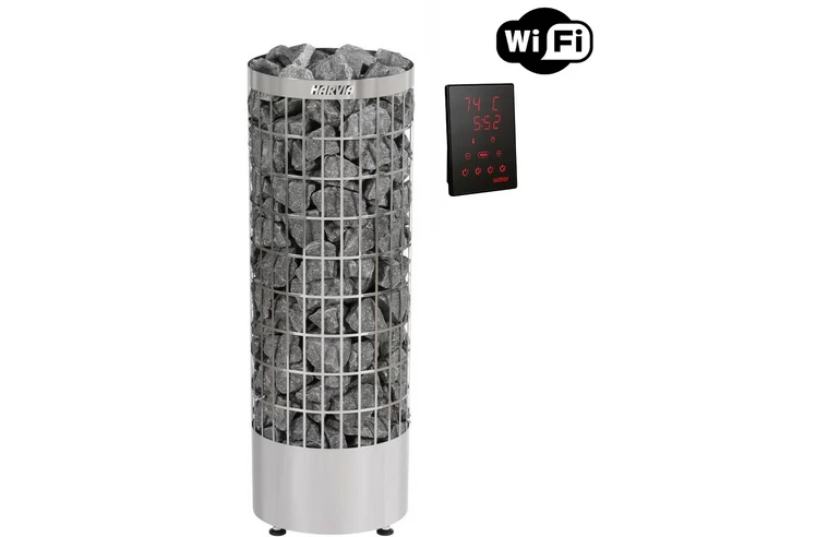 Печь для бани Harvia Cilindro PC90XW WiFi steel