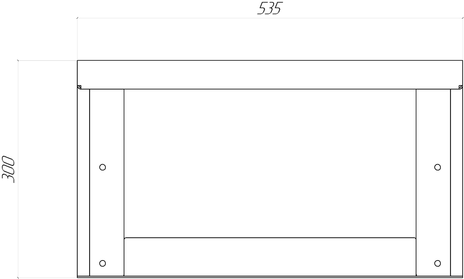 Стеновой кронштейн для бани и сауны Sangens Oblivion Bracket (Сангенс Стеновой кронштейн) - 4min