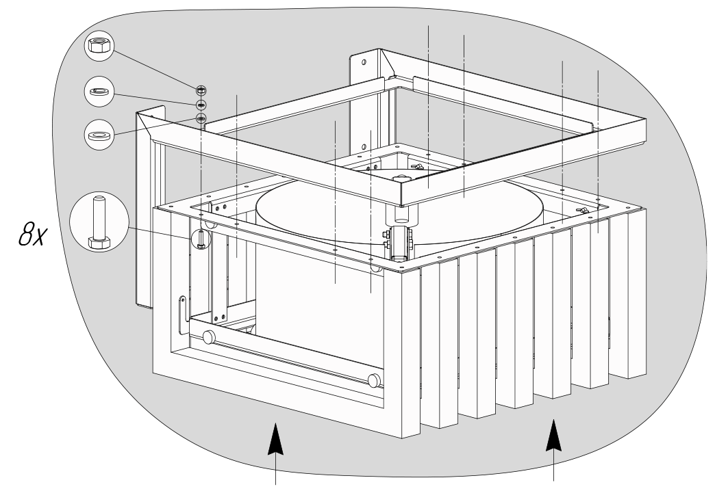 Стеновой кронштейн для бани и сауны Sangens Oblivion Bracket (Сангенс Стеновой кронштейн) - 1min