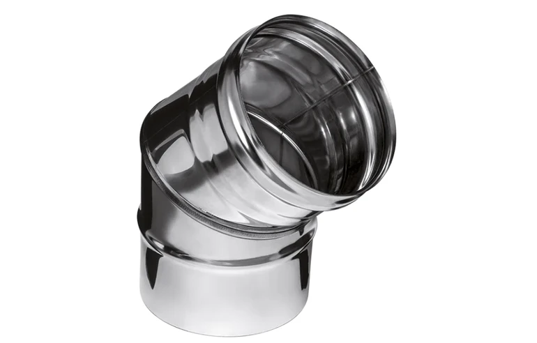 Ferrum Austenite HF колено угол 135&deg; (304/0,8мм) Ф115