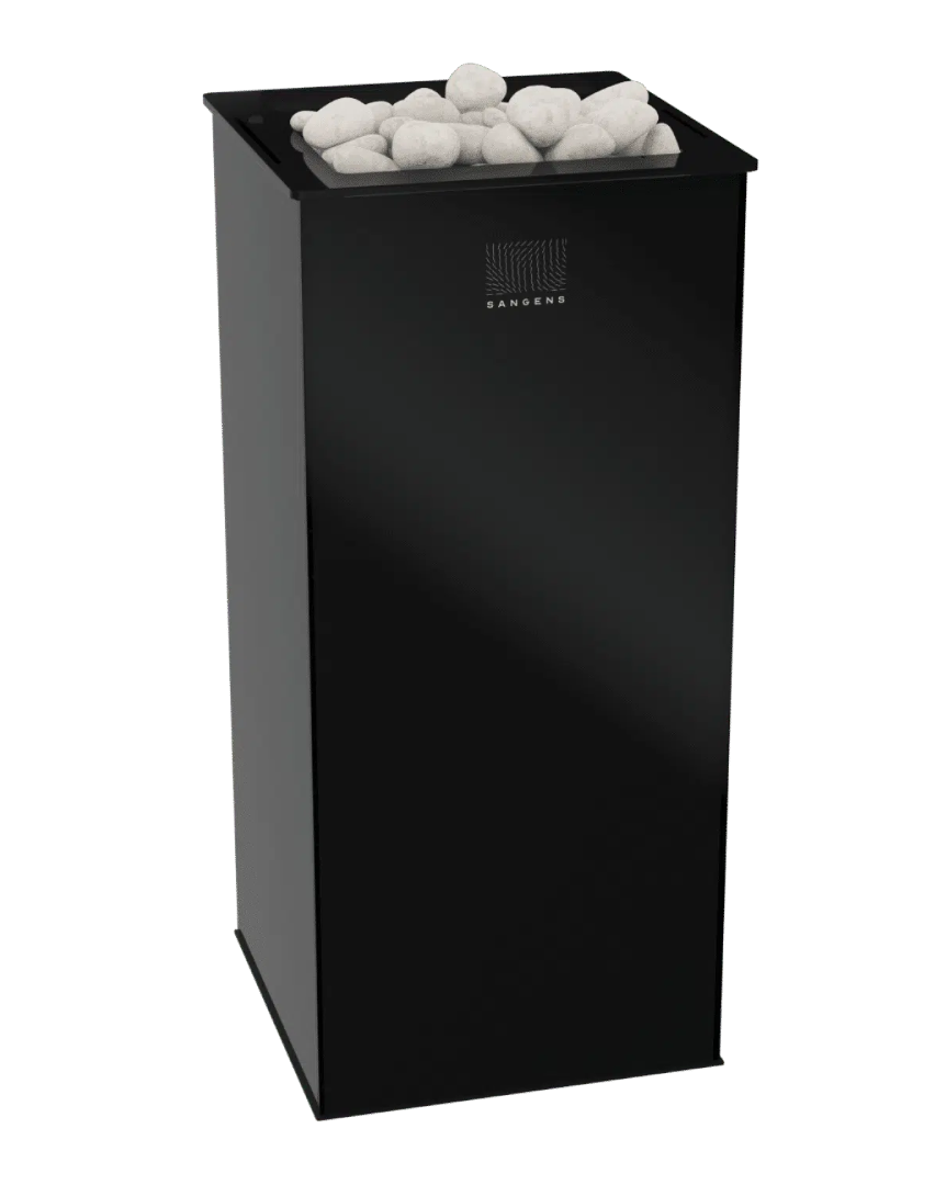 Электрическая печь Sangens W20G Glass Black (Сангенс В20С Стекло черное) - 0min