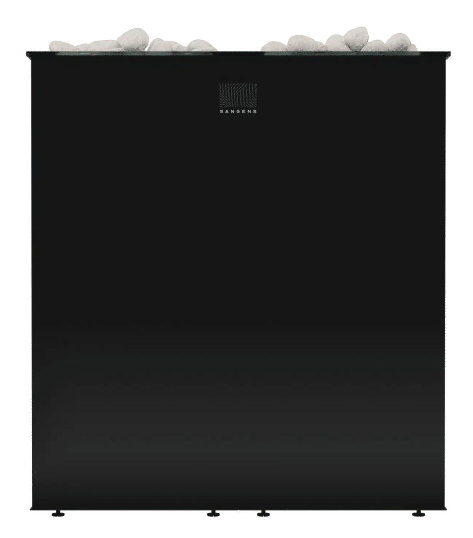 Электрическая печь Sangens W40G Glass Black (Сангенс В40С Стекло черное) - 1min
