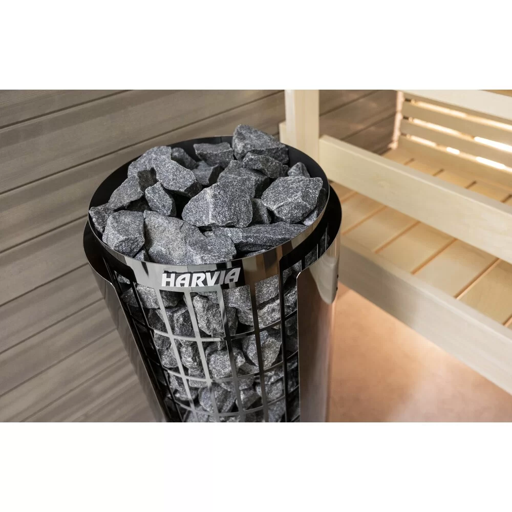 Печь для бани Harvia Cilindro PC90XE black - 5min