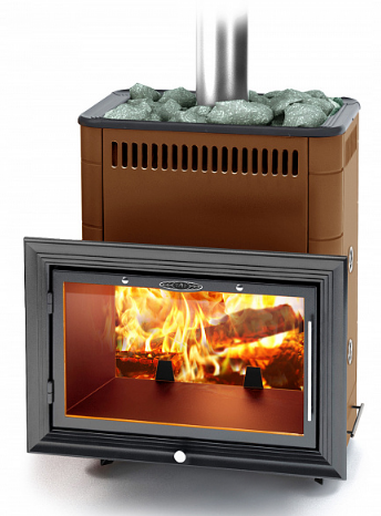 Печь для бани Термофор Витрувия II Inox БСЭ ТО терракота - 0min