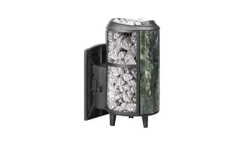 Печь банная "Атмосфера L КТТ" комбинированная сетка-ламель "Змеевик" наборный