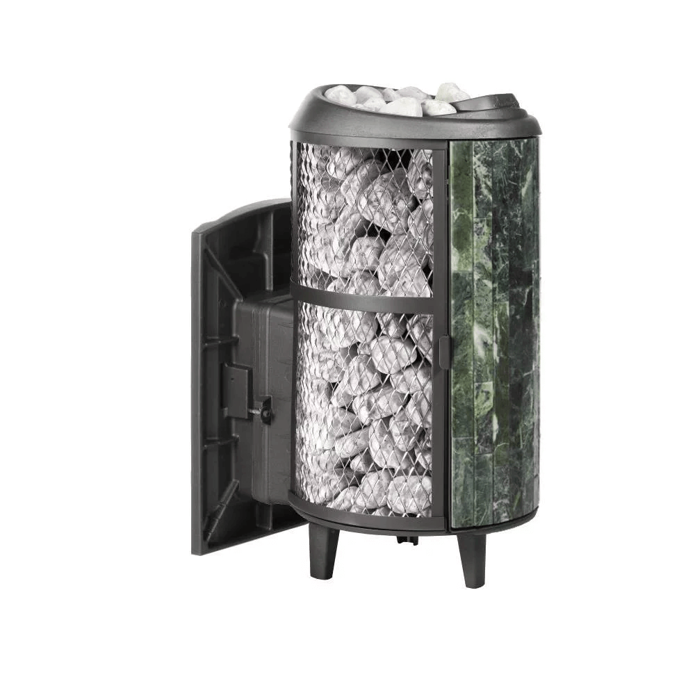 Печь банная "Атмосфера L КТТ" комбинированная сетка-ламель "Змеевик" наборный - 0min