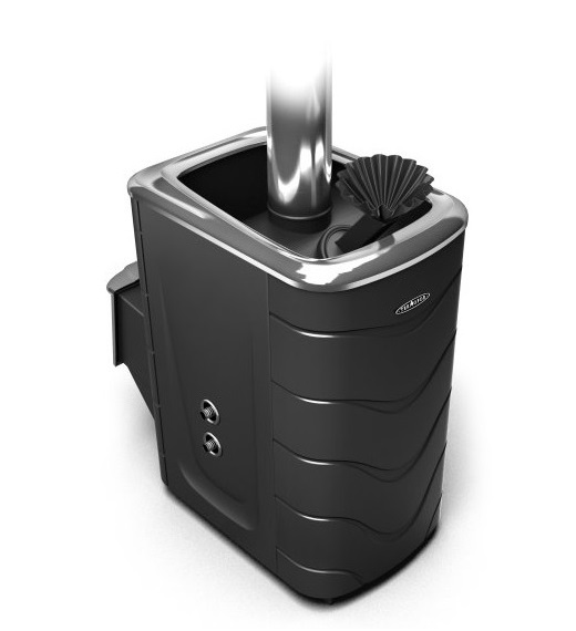 Печь для бани Термофор Гейзер 2014 Inox ДН ЗК ТО антрацит - 0min