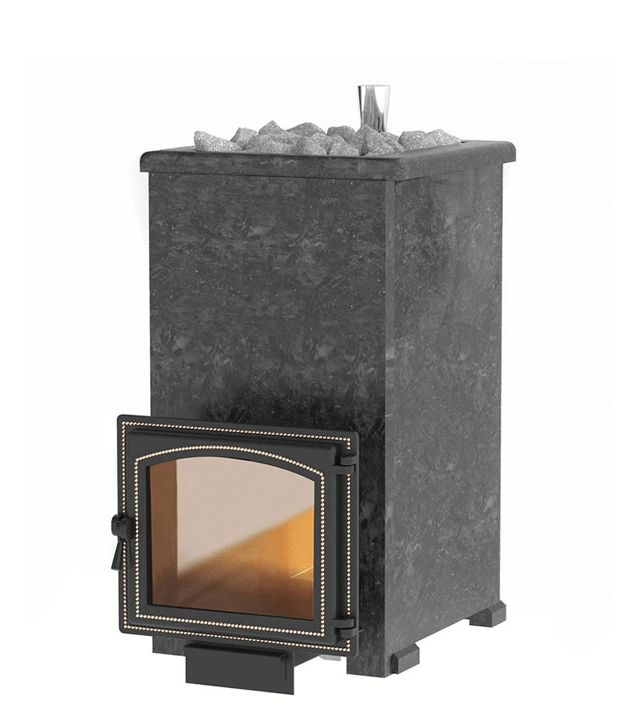 Комплект для бани Везувий Легенда Русский пар 24 (240) пироксенит, S-40 - 0min