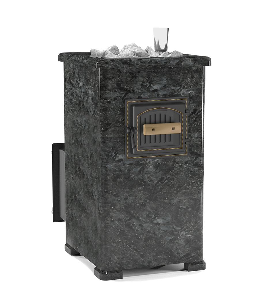 Комплект для бани Везувий Легенда Русский пар 24 (240) пироксенит, S-40 - 2min