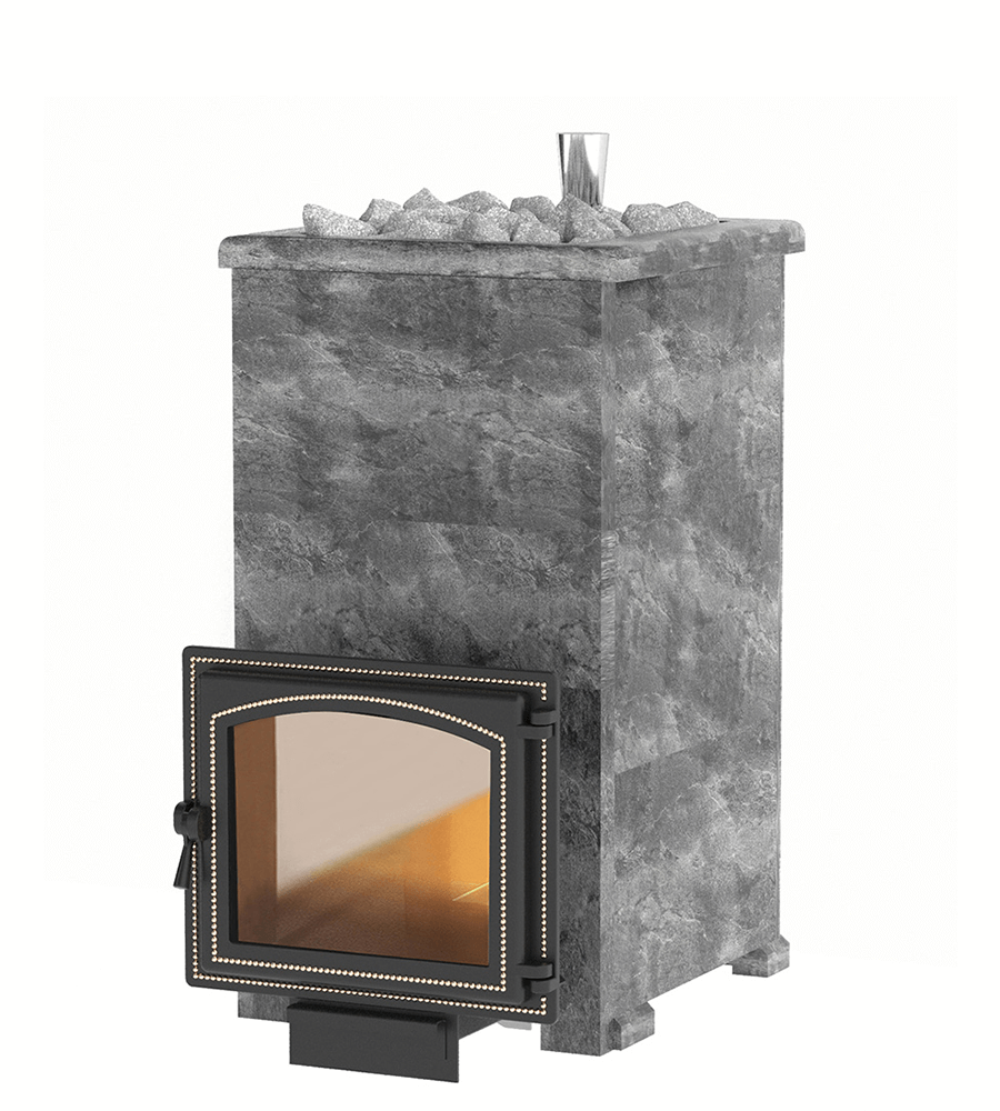 Комплект для бани Везувий Легенда Русский пар 24 (240) талькохлорит, S-40 - 0min