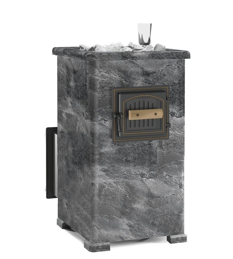 Комплект для бани Везувий Легенда Русский пар 24 (240) талькохлорит, S-40 - 3min