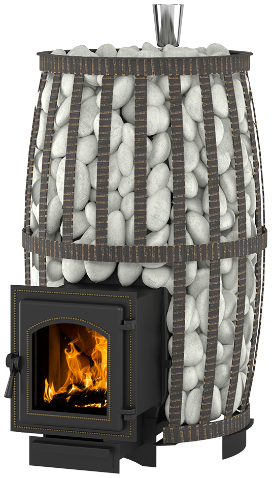 Печь для бани Везувий Легенда Русский пар ковка 30 (270) - 0min