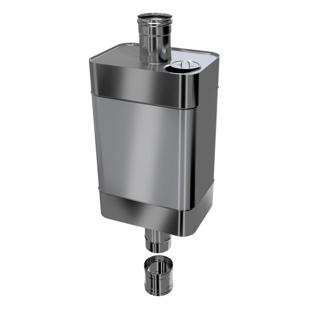 Бак Ferrum ЭЛЬТОН прямоугольный на трубе 56л - 0min