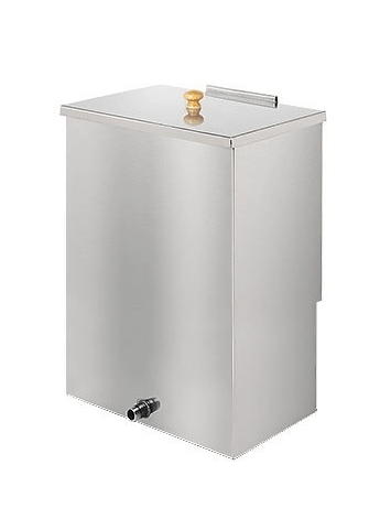 Бак нерж. навесной 30л для печи Везувий Сенсация «АКВА» 16 - 0min