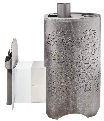 Печь для бани Ферингер Мини в кожухе Дуб - 2min