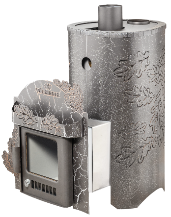 Печь для бани Ферингер Мини в кожухе Дуб - 0min