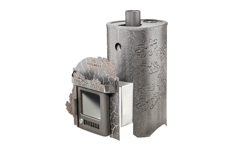 Печь для бани Ферингер Мини в кожухе Дуб