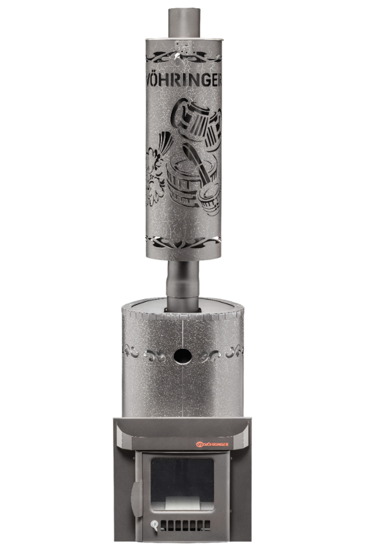 Печь для бани Ферингер Мини в кожухе Стандарт - 4min