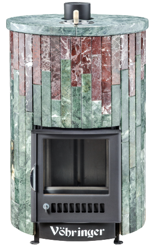 Печь для бани Ферингер УЮТ-25 ПФ «Змеевик + Россо Леванте» - 1min