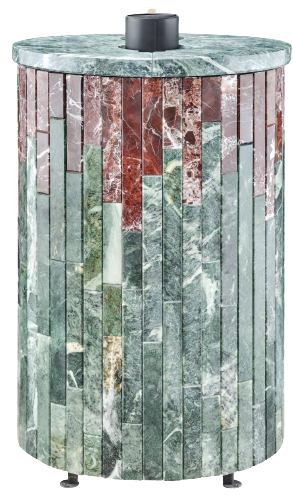 Печь для бани Ферингер УЮТ-25 ПФ «Змеевик + Россо Леванте» - 2min