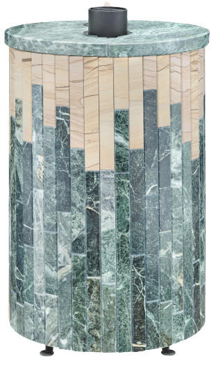 Печь для бани Ферингер УЮТ-25 ПФ «Змеевик + Окаменевшее дерево» - 3min