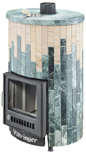 Печь для бани Ферингер УЮТ-25 ПФ «Змеевик + Окаменевшее дерево» - 0min