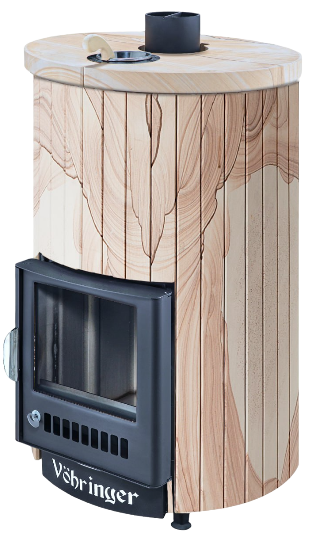 Печь для бани Ферингер УЮТ-25 ПФ «Окаменевшее дерево» перенесенный рисунок - 0min