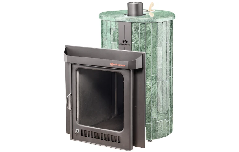Печь для бани Ферингер Макси ПФ &laquo;Верде гватемала&raquo; наборный